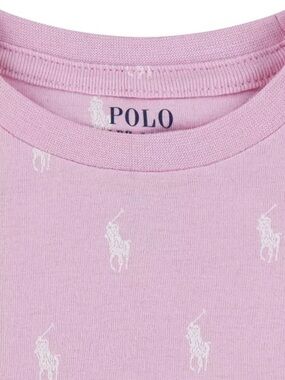 Polo Ralph Lauren Kids' Pink Long Sleeve Pyjamas 2T